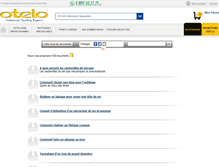 Tablet Screenshot of outillage.otelo.fr